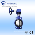 Cast Iron Wafer Type Butterfly Valve with Worm Gear